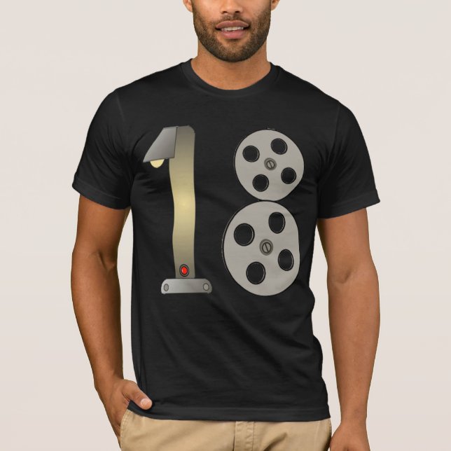 18o Camisa dos presentes de aniversário T (Frente)