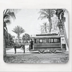 1909 Palm Beach Trolley Mousepad
