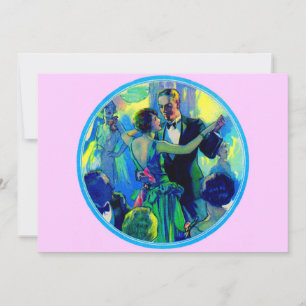 1920 e cavalheiro no salão de dança