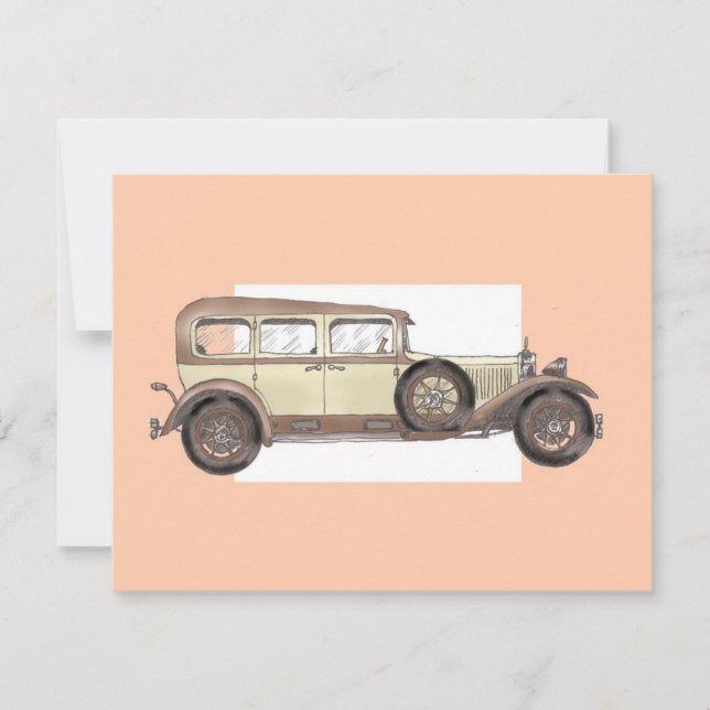 1920 Mercedes Limousine (Frente)