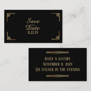 1920 Personalizado Deco Pequeno Salve as Cartões d