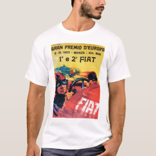 1923 T-SHIRT DA AUTO COMPETÊNCIA DO VINTAGE - FIA