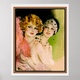 1925 impressões pictóricos do art deco da revis