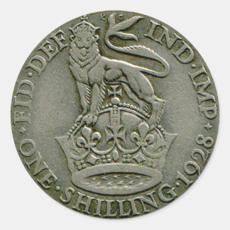 1928: autocolante britânico
