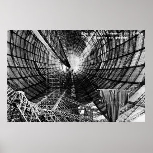 1929 poster interior Graf Zeppelin