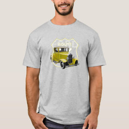 1930 Modelo A Yellow Classic Hotrote66 T-Shirt