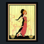 1931 Art Deco "Dancer no Palco" Impressão 16x20<br><div class="desc">Nice,  1931 Art Deco Impressão "Dancer on Palco" 16x20</div>