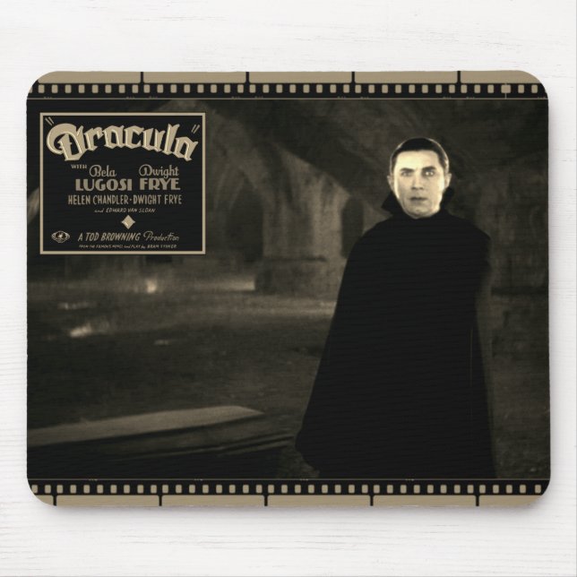"1931" "Dracula" Filmstrip Mousepad (Frente)