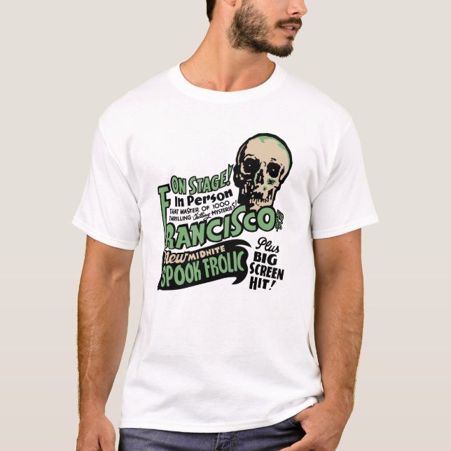 1941 - T-shirt do Frolic do susto de Francisco (Frente)