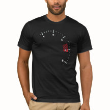 1958 t-shirt do design do tacômetro de 356 estilos
