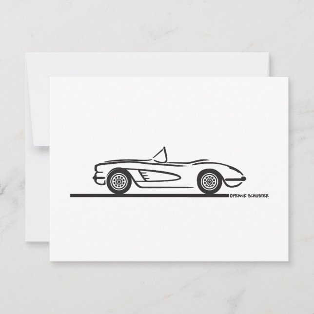 1959 1960 Chevrolet Corvette (Frente)