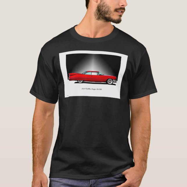 1959 Cadillac Coupe DeVille Classic T-Shirt (Frente)