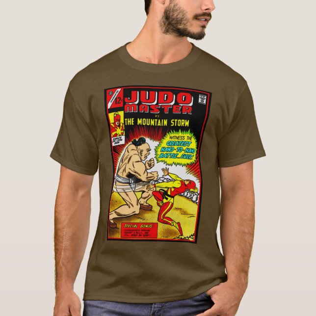 1960's JUDO Master Comic T-Shirt (Frente)