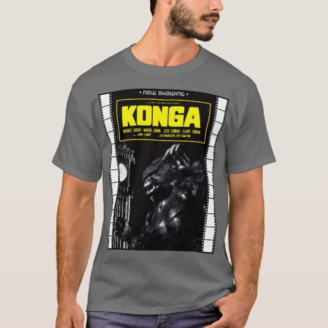 1960's KONGA Poster T-Shirt (Frente)