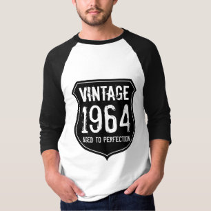 1964 Envelhecido à perfeição camiseta para homens