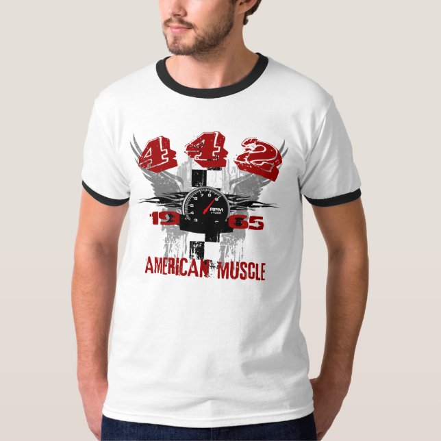 1965 442 camisetas gráficas (Frente)