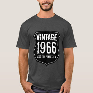 1966 envelhecido à perfeição Camisa vintage do a