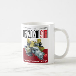1967 911R 2,0 tipo 901/22 caneca de HP do litro