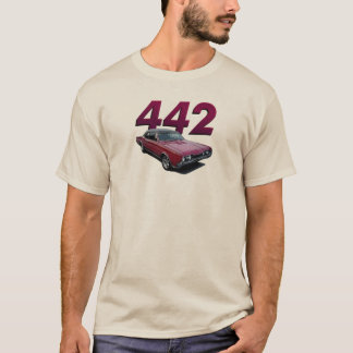 1967 t-shirt dos velhos 442