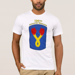196th T-shirt do remendo de ombro da brigada da