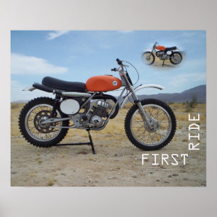 1972 poster de AJS Stormer 410