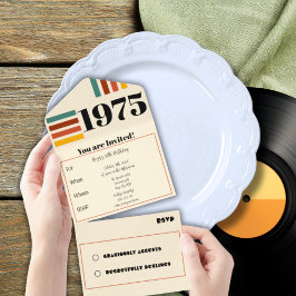 1975 - Poster vintage 50º Aniversário Laranja