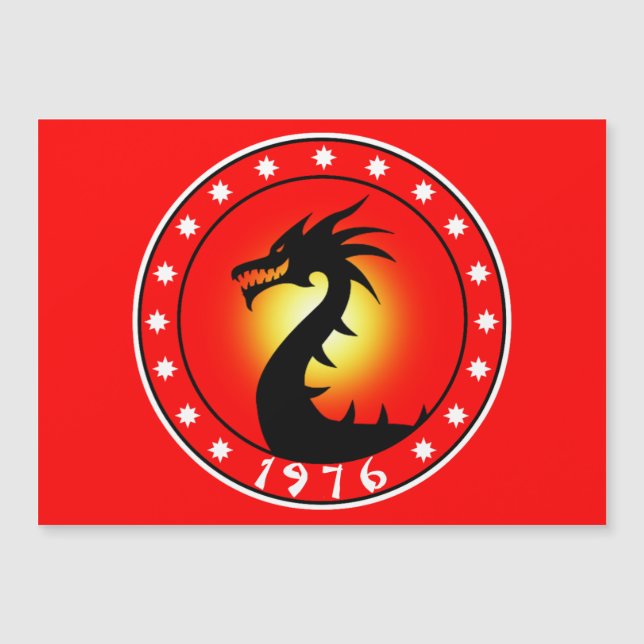 1976 Ano do Dragão (Frente)