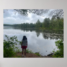 1980 Perdido na Poster de Woods