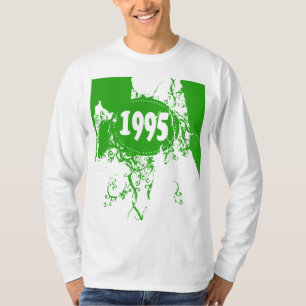 1995 - Vintage verde retro - t-shirt