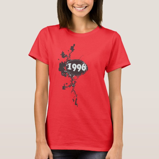 1996 - Brown Vintage retro - T-Shirt (Frente)