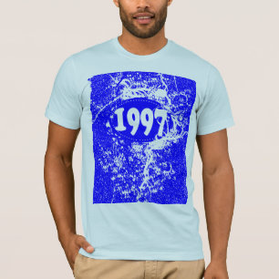 1997 - Purple, Blue Vintage retro - T-Shirt