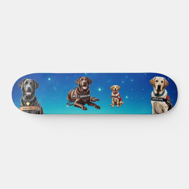 19,68 cm de skateboard Raising Money para Cães-gui (Horz)