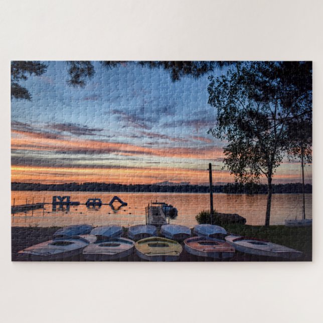 1.014 Piece Ramah Sunset Quebra-cabeça (Horizontal)