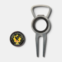 1/1 Cav Bottle Opener, Divot Tool e Ball Marker
