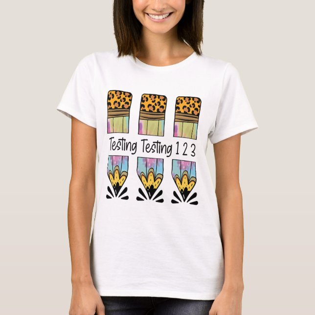 1 2 3 Teste do dia do camisa de teste Teste Teste  (Frente)