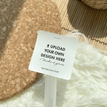 1.5x1.5 Adesivo Quadrado Pequeno Rótulo de Produto