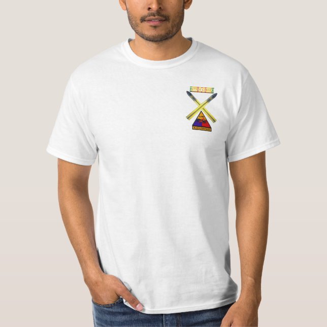 1/69th Camisa do artilheiro da armadura M48A3 (Frente)