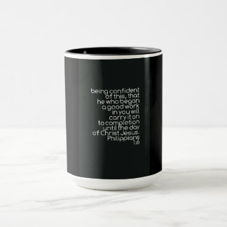 1:6 combinado dos Philippians da caneca 15oz