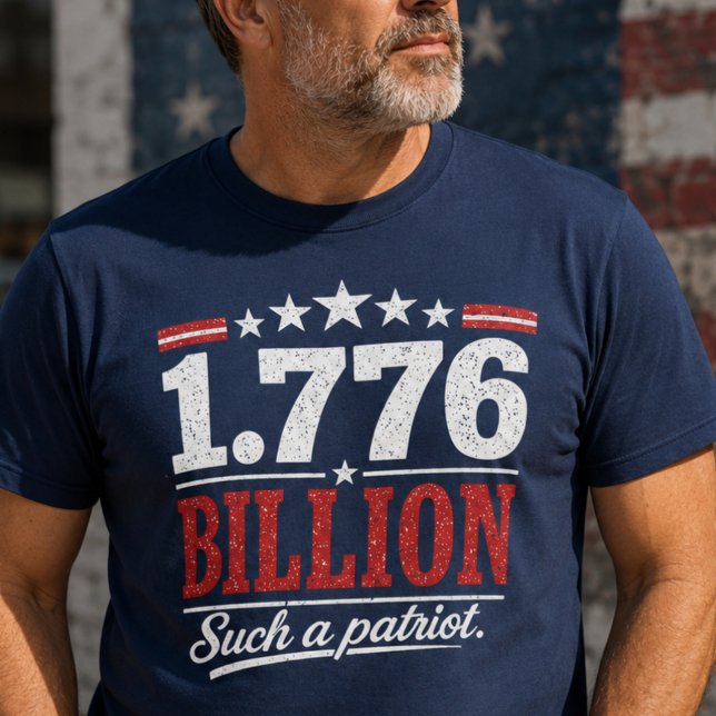 1,776 Bilhão Camisa Patriota (Criador carregado)