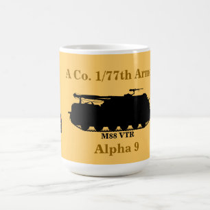1/77th Armadura, 5os Inf. Div. Caneca do costume