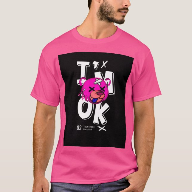 1. Camiseta Na moda - Olhar Negrito, Todos Os Dias (Frente)