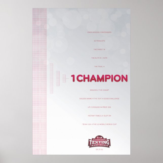 1 Campeão Poster (Frente)