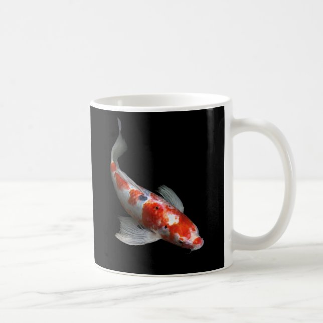 1) caneca de Koi ( (Direita)