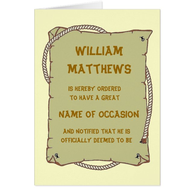 1 cartão feito sob encomenda da papá quente (Frente)