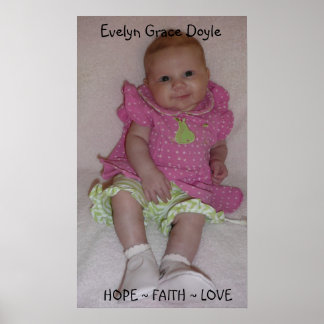 1, Evelyn Grace Doyle Poster