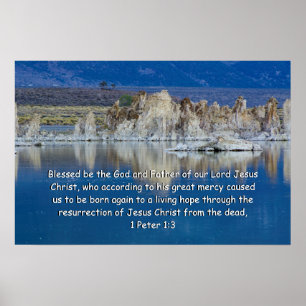 1 Peter 1:3 Poster