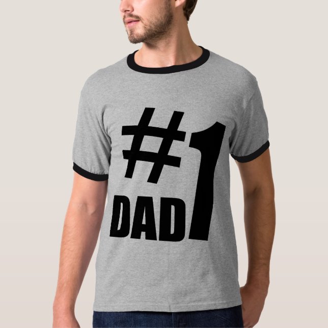 # 1 T-SHIRT RETRO 1 DO PAI (Frente)