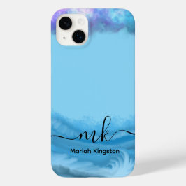 1Mariah Kingston Blue ocean pastel text editable