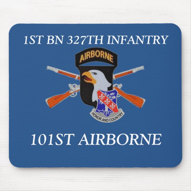 1RUA BN 327TH INFANTRY 101RUA AIRBORNE MOUSEPAD (Frente)