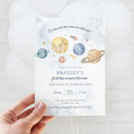 1rua em volta do Convite Sun de Aniversário